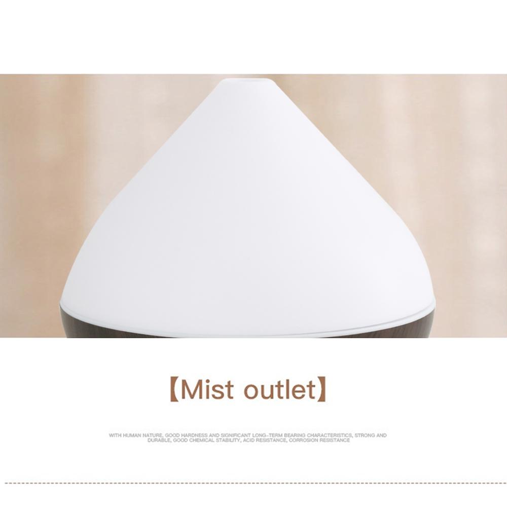 Aromatherapy Diffuser  Ultrasonic Humidifier, Remote Control, Colorful LED Mood Light, 6 Oils Included for Home & Office