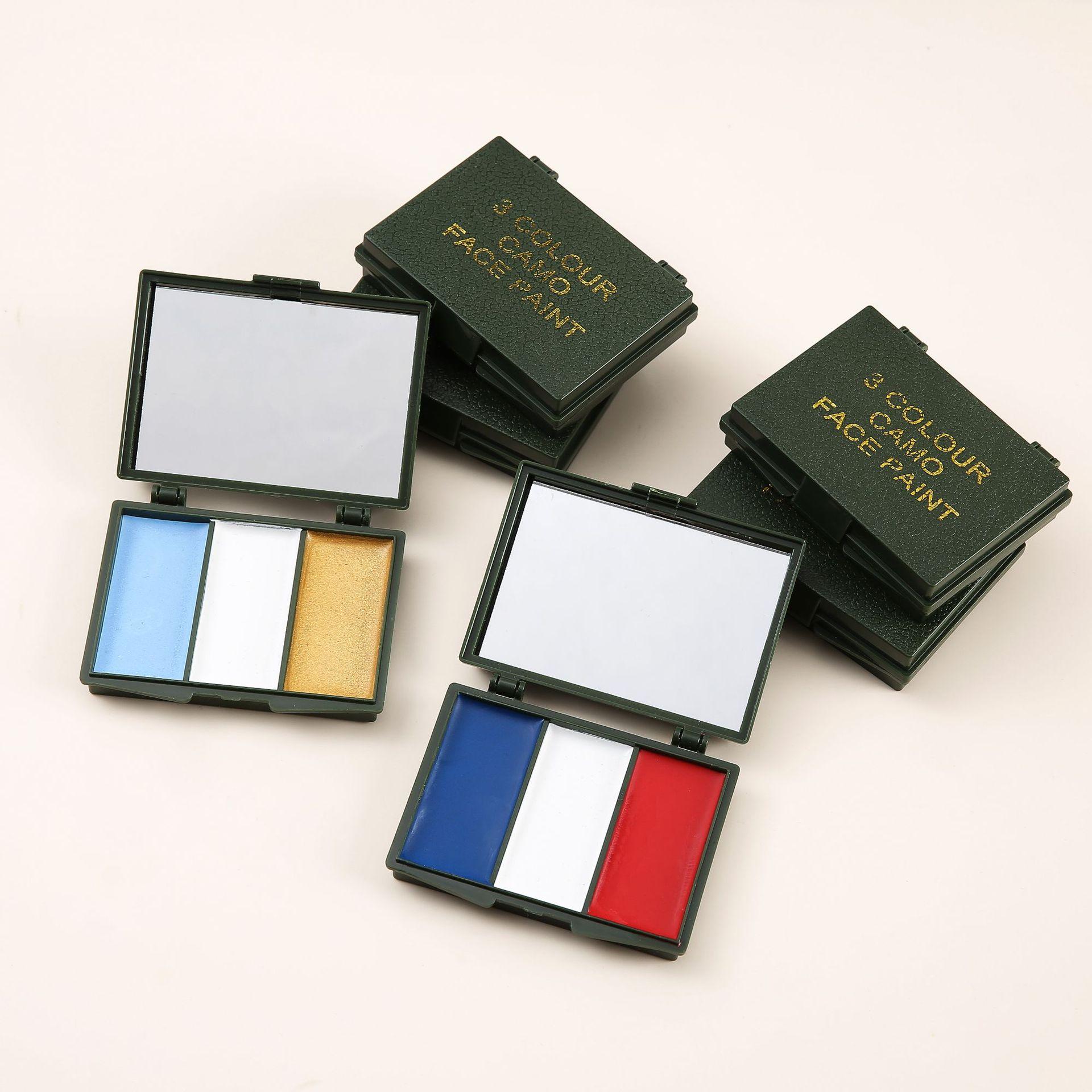 Popular World Cup Football Fan Face Paint 3-Color National Flag Face Paint Body Paint