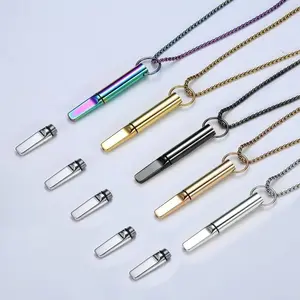 Breathing Resistance Whistle Necklace With Cotton Core Relaxation Anxiety Relief Necklace Stress Relief Yoga Meditation Necklace