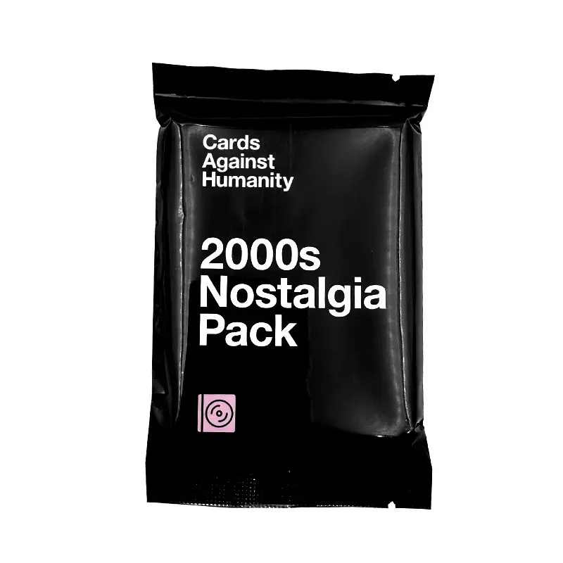 Cards Against Humanity 2000s Nostalgia Pack Mini Expansion, Fun Party Game for Adults Perfect Gift for Card Games Enthusiasts