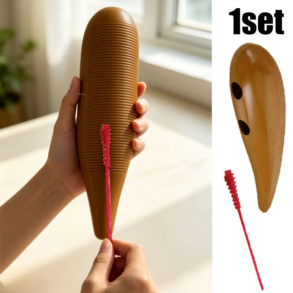 1 Set Lightweight fish shaped percussion kit, no burden for handheld performance, dual-purpose instrument for band performance and daily rhythm training, adds layers to stage performances