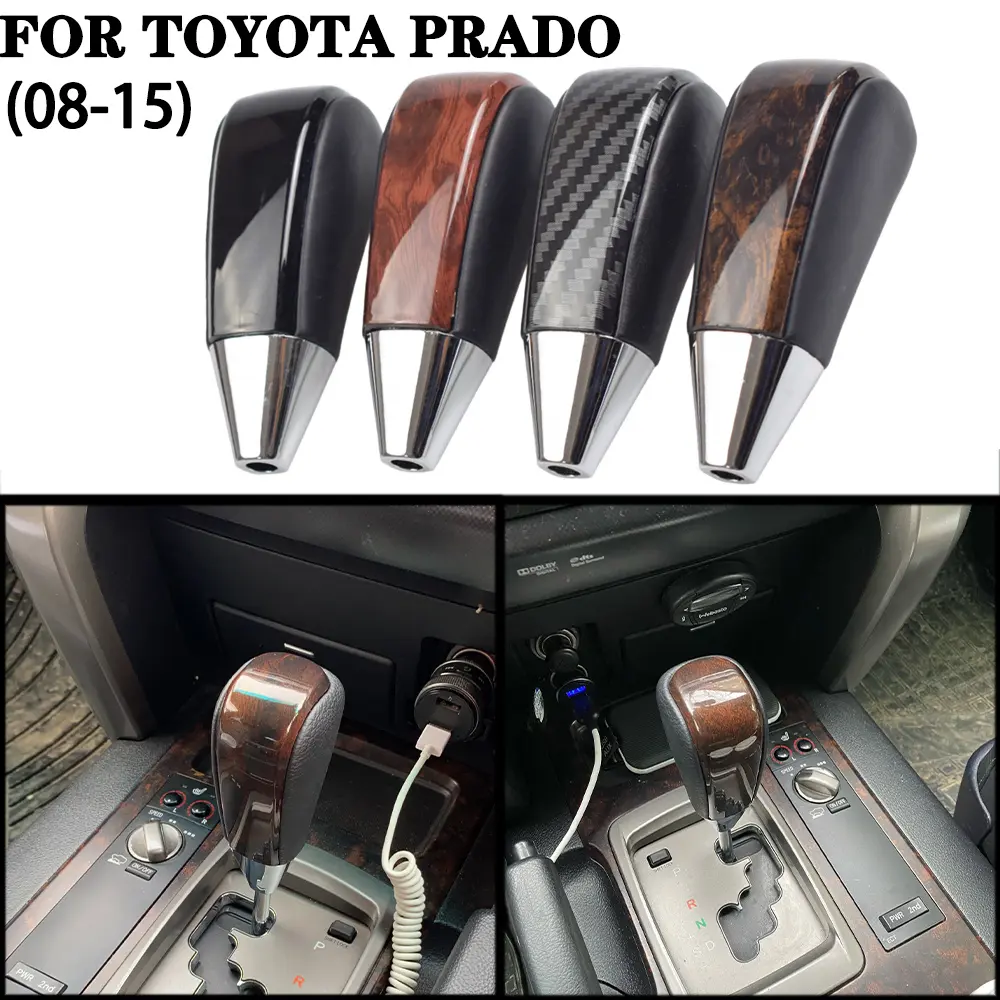Automatic Gear Shift Knob Fit Toyota Land Cruiser 200 FJ20 2008-2017 Car Interior Decor Accessories