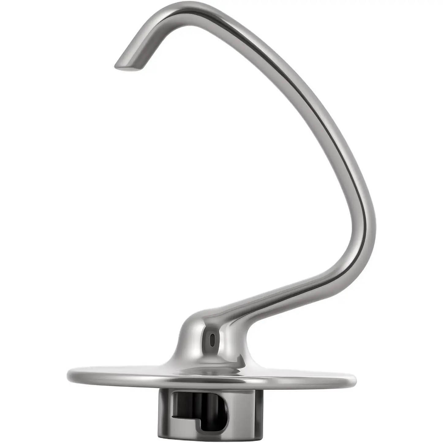 Stainless Steel Dough Hook for 4.5-5 Qt Tilt-Head Mixers,Dishwasher Safe,Heavy-Duty Replacement K45DH Dough Hook Attachment