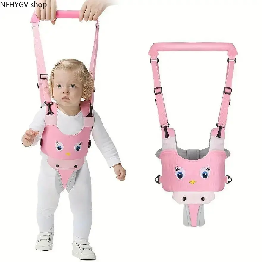 Cute Pet Half Body Harness With Support Handheld Walking Aid Strap, Lightweight Stylish Walking Auxiliary Gear, Matching Fashion Accessory Set Suitable For Daily Outdoor Pet Strolls And Daily Walk Use
