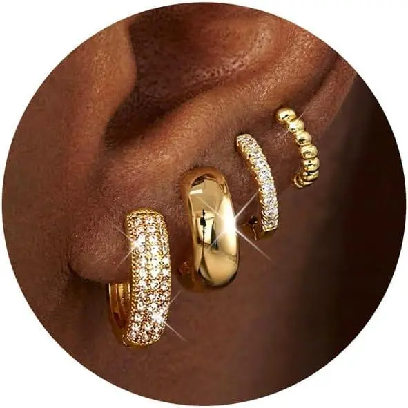 14K Gold Plate-Chunky