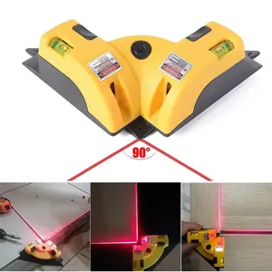Infrared Laser Level Vertical Horizontal Line Projection Square Floor Tiling Level Laser Accurate Measurement Tool Laser Leveler