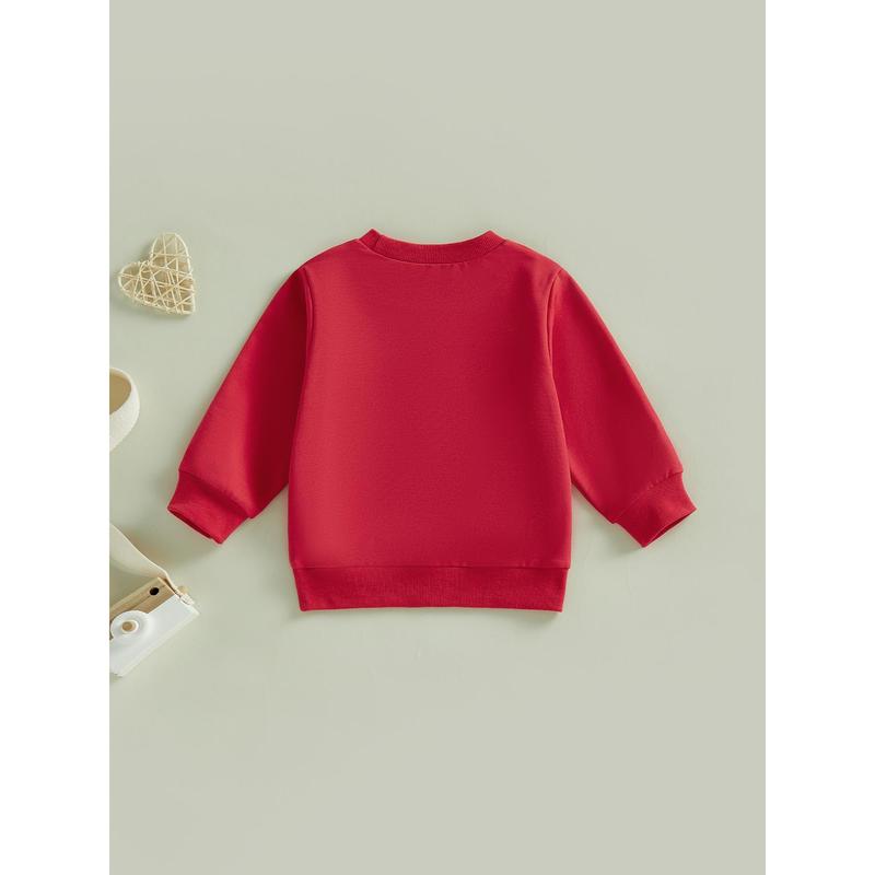 Toddler Baby Little Boy Girls Easter Sweatshirts Long Sleeve Letter Heart Embroidery Pullover Tops Spring 6M-5Y Toddler Baby Little Boy Girls Easter Sweatshirts Long Sleeve Letter Heart Embroidery Pullover Tops Spring 6M-5Y