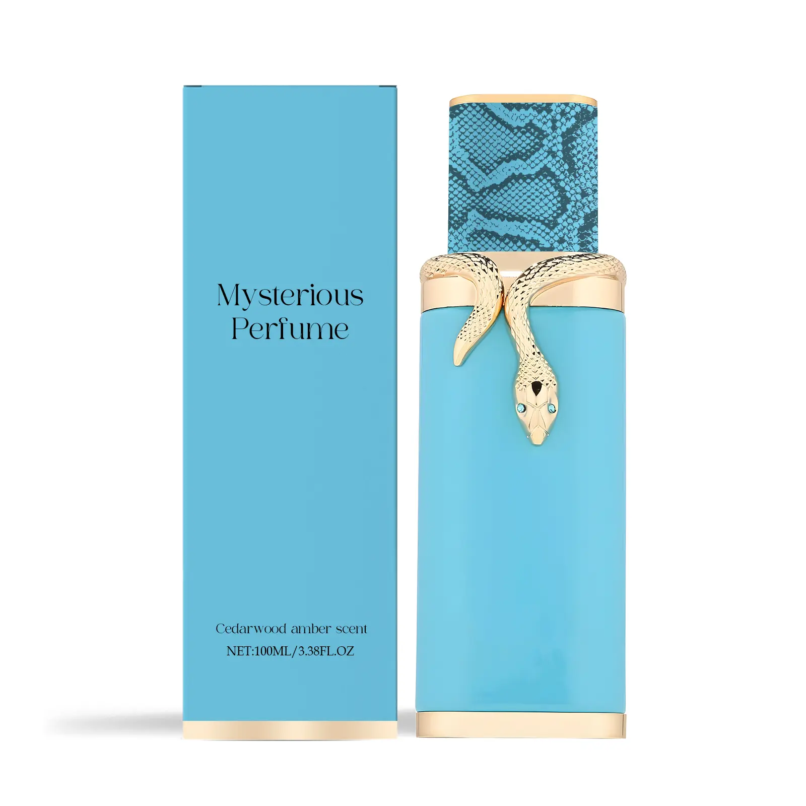 Unisex Cedar-Amber Oriental Woody Perfume - 100ml Fresh Elegant Long-Lasting Portable Fragrance for Couple Dating, Ideal Birthday Valentine's Day Gift