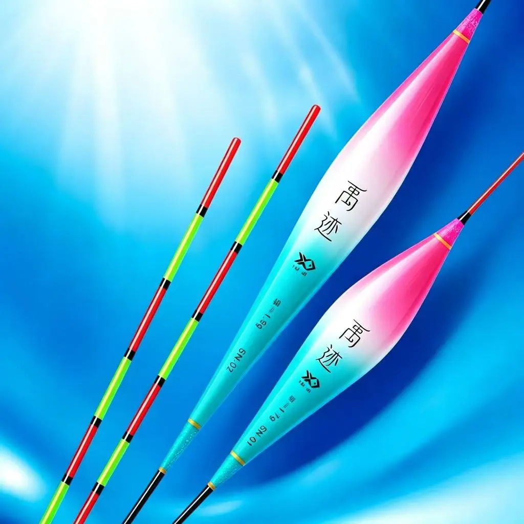 High Sensitivity Jia Fish Float, Thick and Visible Nano Float for Light Bites, All-Field Wild Fishing, Anti-Water Drift Float