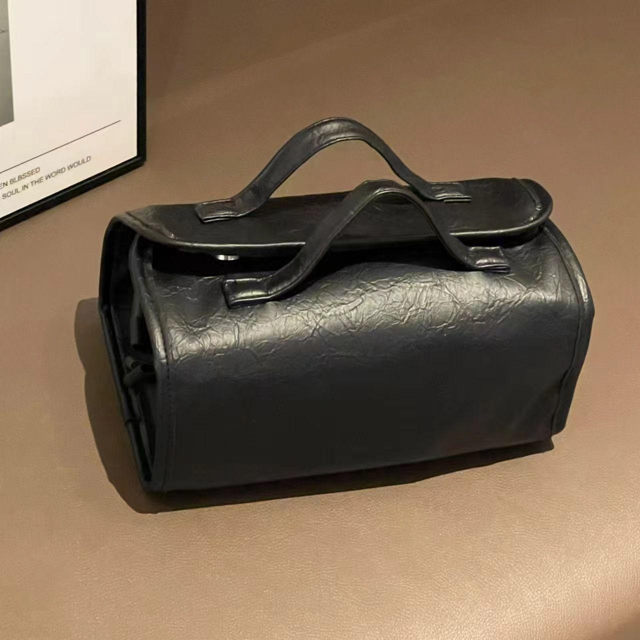 New 4-in-1 Makeup Bag - Detachable, Foldable, Large Capacity - Perfect Travel & Outdoor Toiletry Organizer