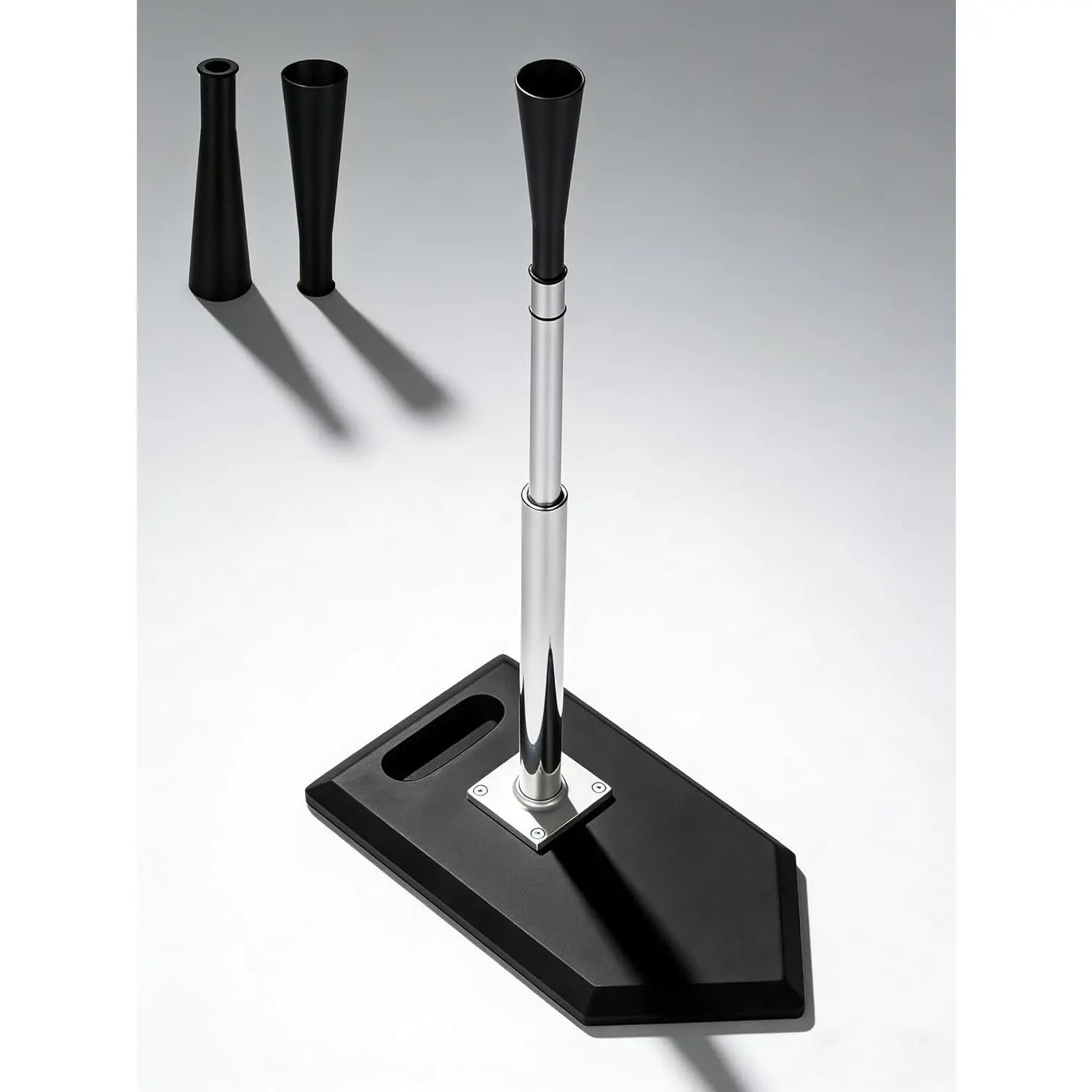 Professional Baseball Batting Tee - Adjustable Pro Hitting Tee for Baseball & Softball with Weighted Base,24-46 inches