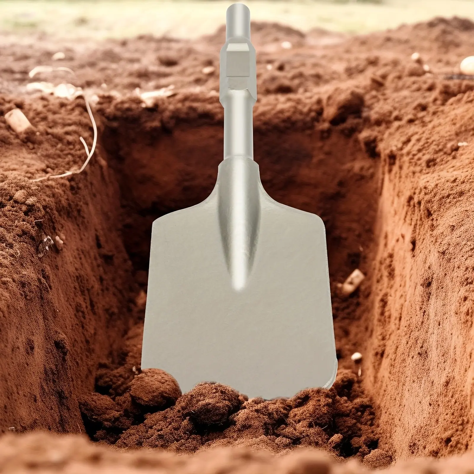 High Quality 40Cr Chromium Steel Long Handle Electric Hammer Shovel
