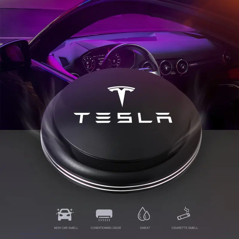 Car Air Freshener Fragrance Diffuser Perfume Accessories For Tesla Model 3 Model S Model X Model Y Cybertruck Roadster SpaceX Car Scent Diffuser