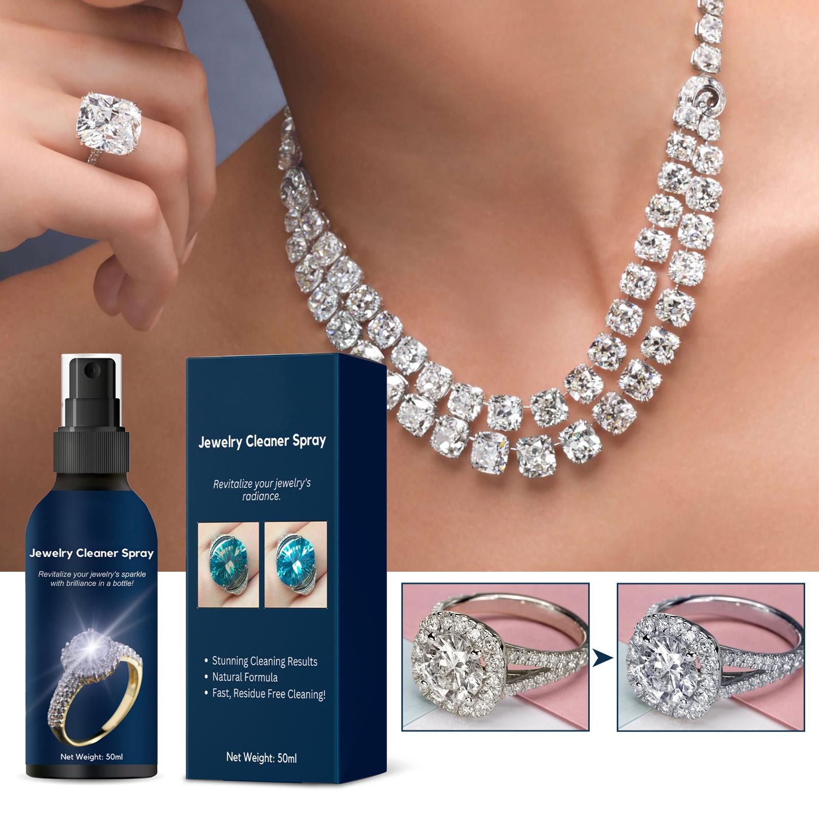 Jewelry Cleaner for Necklaces, Gold Jewelry, and Other Accessories - Removes Tarnish, Prevents Oxidation, and Maintains Cleanliness