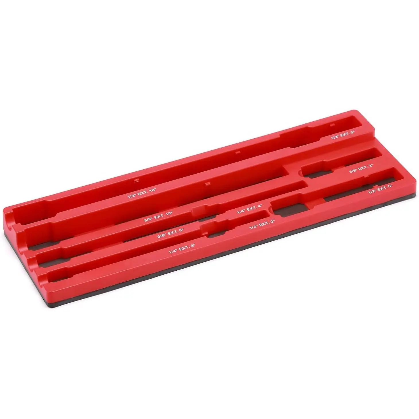 ABS Socket Extension Organizer, Socket Extension Bar Holder, Fit for 1/4",3/8",1/2“Drive Extensions, Extensions not Included