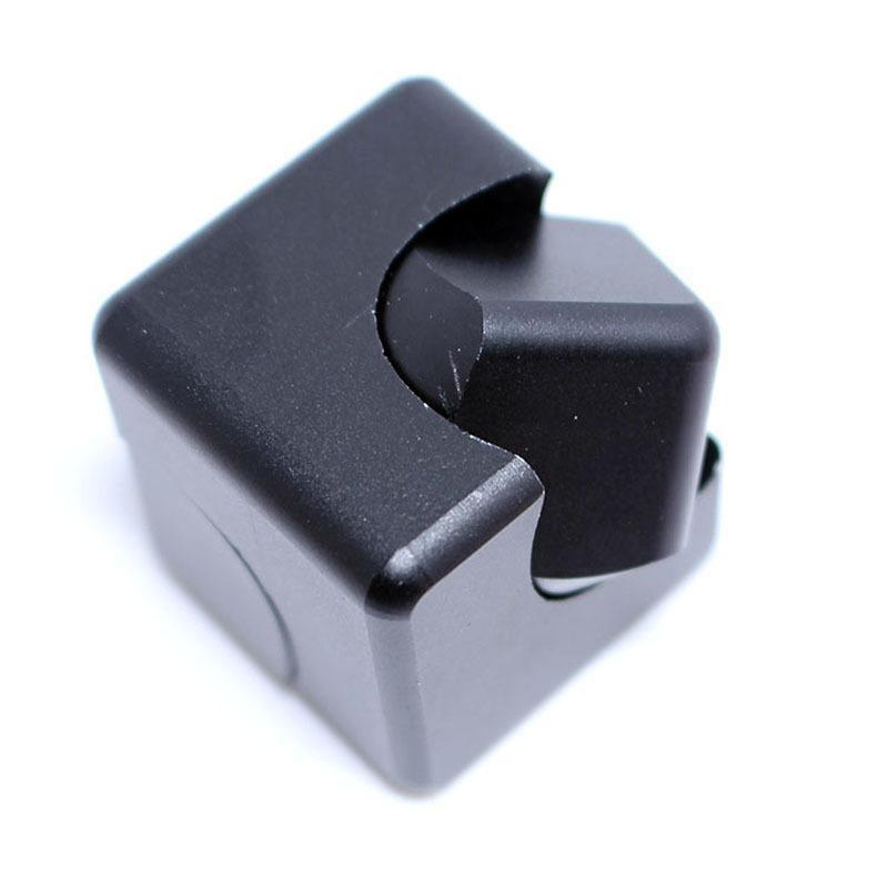 Square Toy, 1 Count Metal Rotate Puzzle Cube, Fidget Spinner, Anti Stress Edc Fingertip Toys for Special Needs & Adhd Autism, Gift Ideas