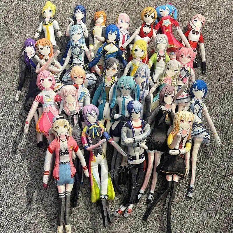 2026 Hot Japanese Anime Plush Dolls, Cotton Twisty Action Figures Featuring Tenma Tsukasa, Ootori Emu, Kusanagi Nene, Kamishiro Rui, Kids' Festival Gifts