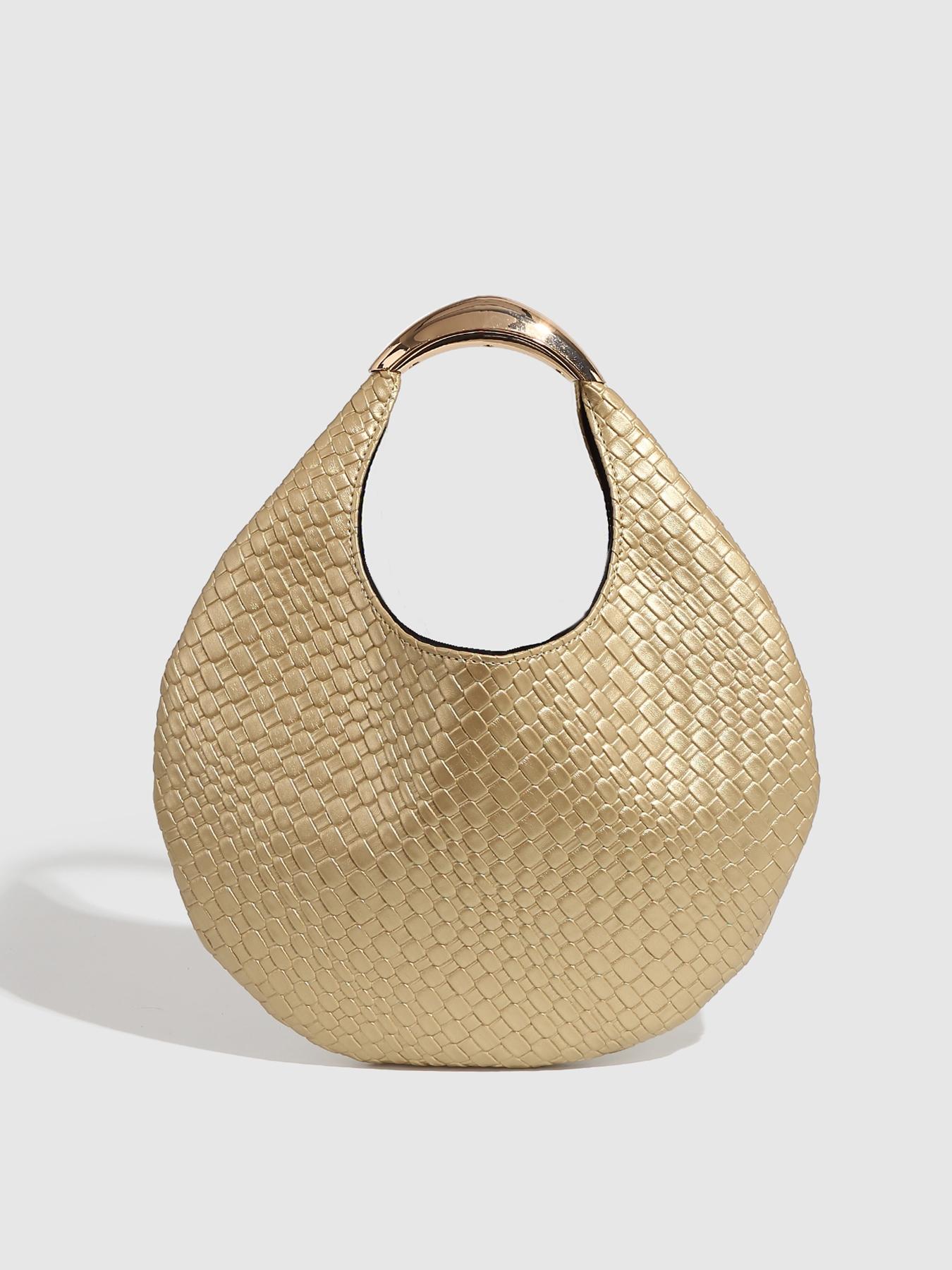 Women's Solid Color Stylish Versatile Bag, Fashionable Pu Leather Shoulder Bag for Daily Used, Versatile Daily Elegant Trendy Commuter Bag, Textured Handbag, Summer Pu Handbag