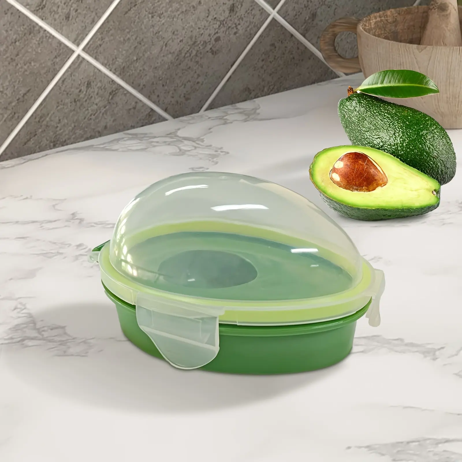 Reusable Avocado Storage Box, General Purpose Avocado Organizer, Freshness Keeper, Multi-Functional Food Container, Ideal for Avocados