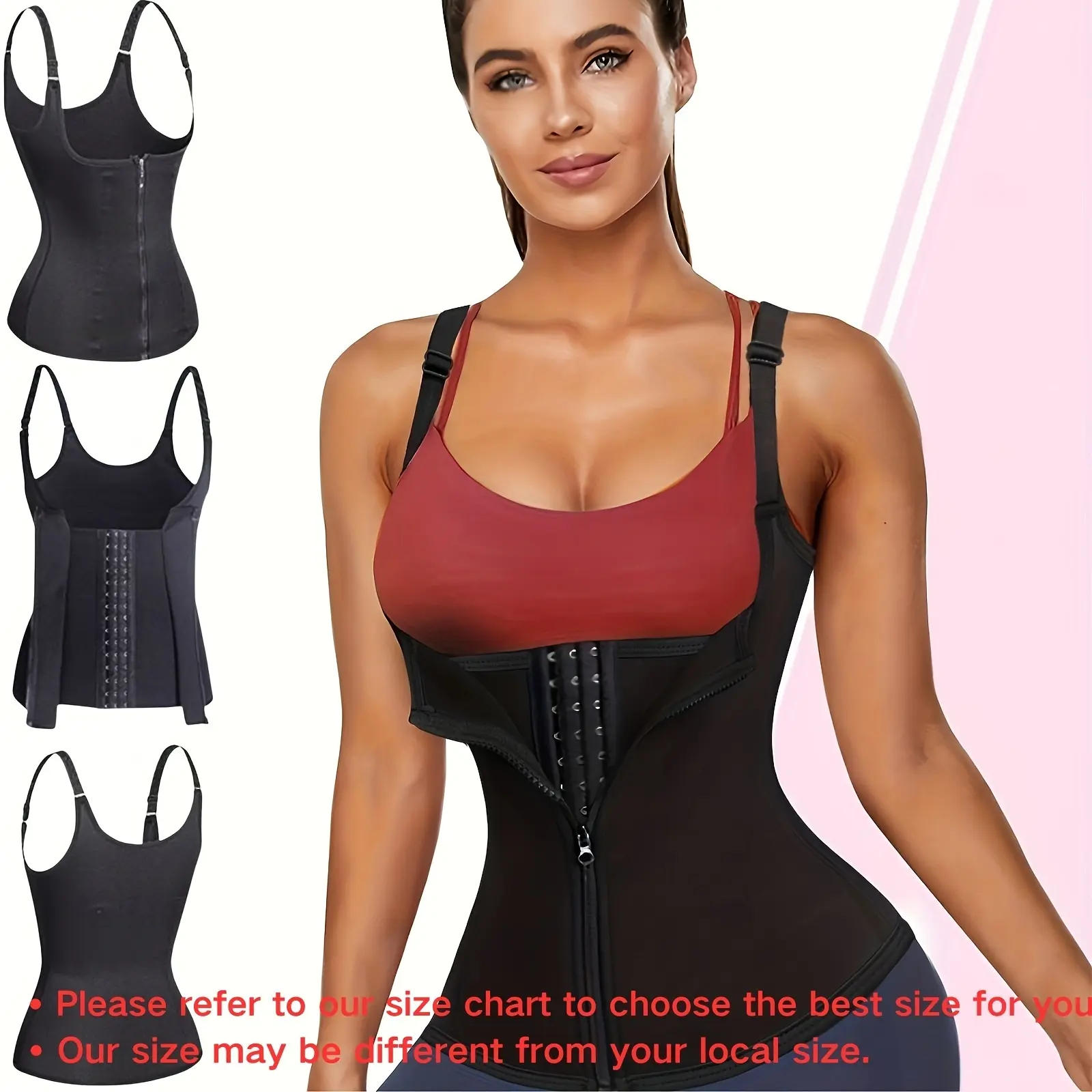 1pc Premium Adjustable Waist Trainer for Weight Loss and Back Support - Elastic Abdomen Training Belt for Yoga, Fitness and Sports, Waist Trimmer Cincher