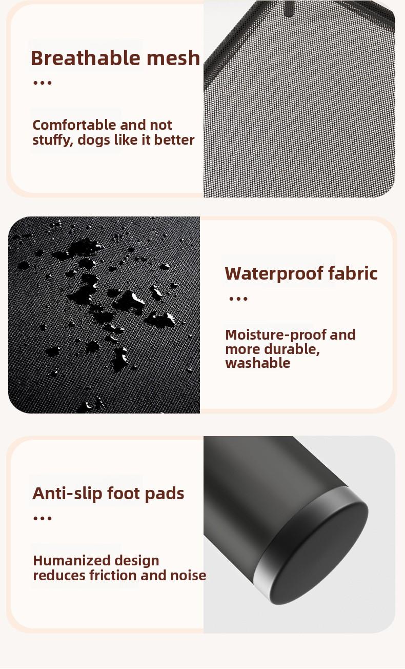 Dog Bed for Large Medium Small Dogs Washable Pet Bed Four Seasons Use Comfortable Kennel for Indoor Outdoor