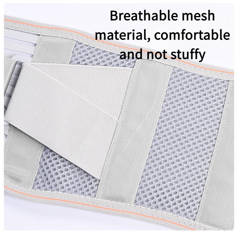 Back Brace for Lower Back Pain with Bionic Support System, Adjustable Knitted Lumbar Support Belt, Breathable Mesh Design with Lumbar Pad,for Herniated Disc,Sciatica,Scoliosis