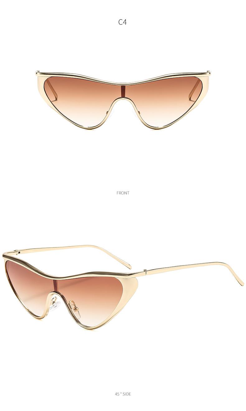 Fashion Metal Oversized Sunglasses for Women, Large Frame Sun Protection Eyewear, Stylish Outdoor Shades for Daily and Travel Use