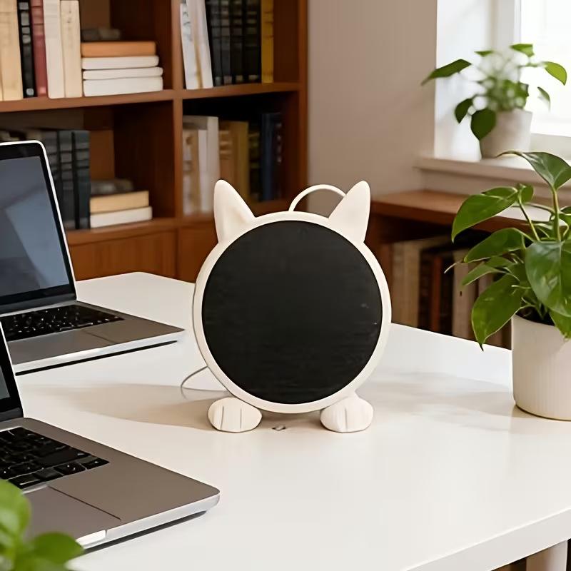 Cat-shaped mini speaker stand for desktop decoration can be used as a student gift or birthday present