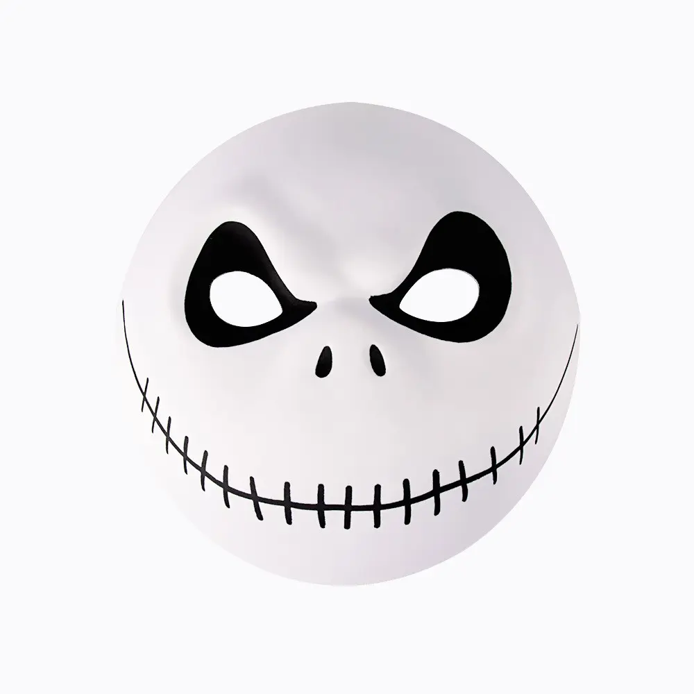 Eva Smiley Skull Full Face Mask, Elastic Band Lightweight Halloween Christmas Party Costume Prop, Stage Performance Fun Decor
