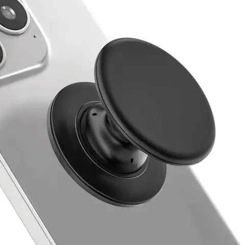 Solid Color Design Silicone Mobile Phone Grip Holder, Collapsible & Expandable Phone Grip Stand, Phone Accessories for Smartphones, Multifunctional Phone Stand, Cellphone Holder, Flexible Phone Holder, Silicone Phone Mount, Cell Phone Holders