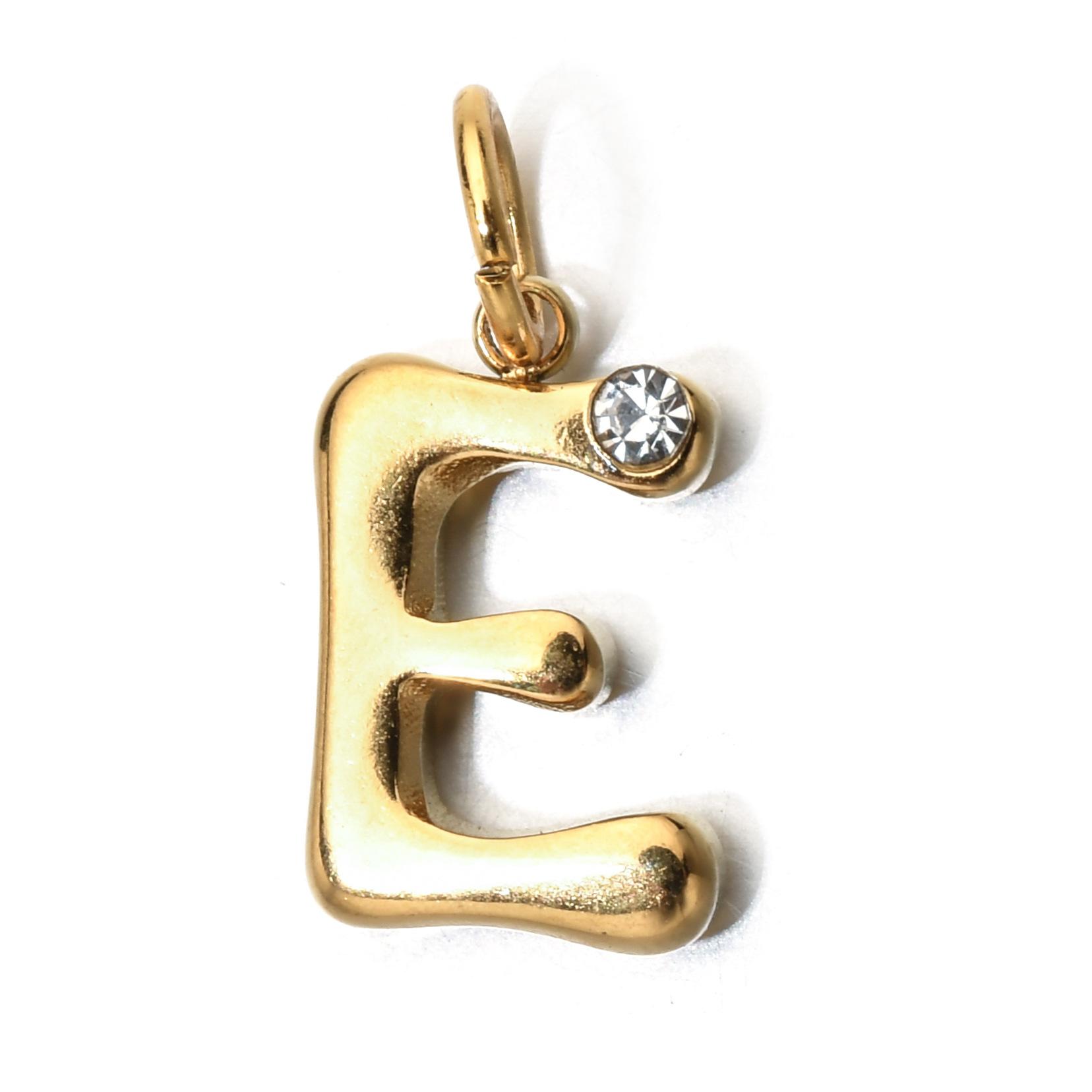 26 Initial Letters Stainless Steel Birthstone Pendant Necklace Dainty Clavicle Chain Ideal Gift For Mom