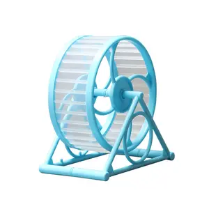 Free Shipping |   Silent Hamster Wheel – Ultra-Quiet Exercise Running Spinner for Syrian & Dwarf Hamsters, Gerbils, Mice, Noiseless Small Animal Cage Accessories with Stand