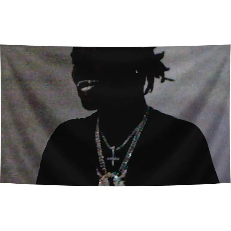 Ken Carson Themed Hip-Hop Album Linen-Cotton Print Tapestry - Glam, Brightening Home Decor Wall Banner, Hand Washable Light Fun Decor for Beach, Outdoor Scenarios with Engagement Appeal, Memorial Day