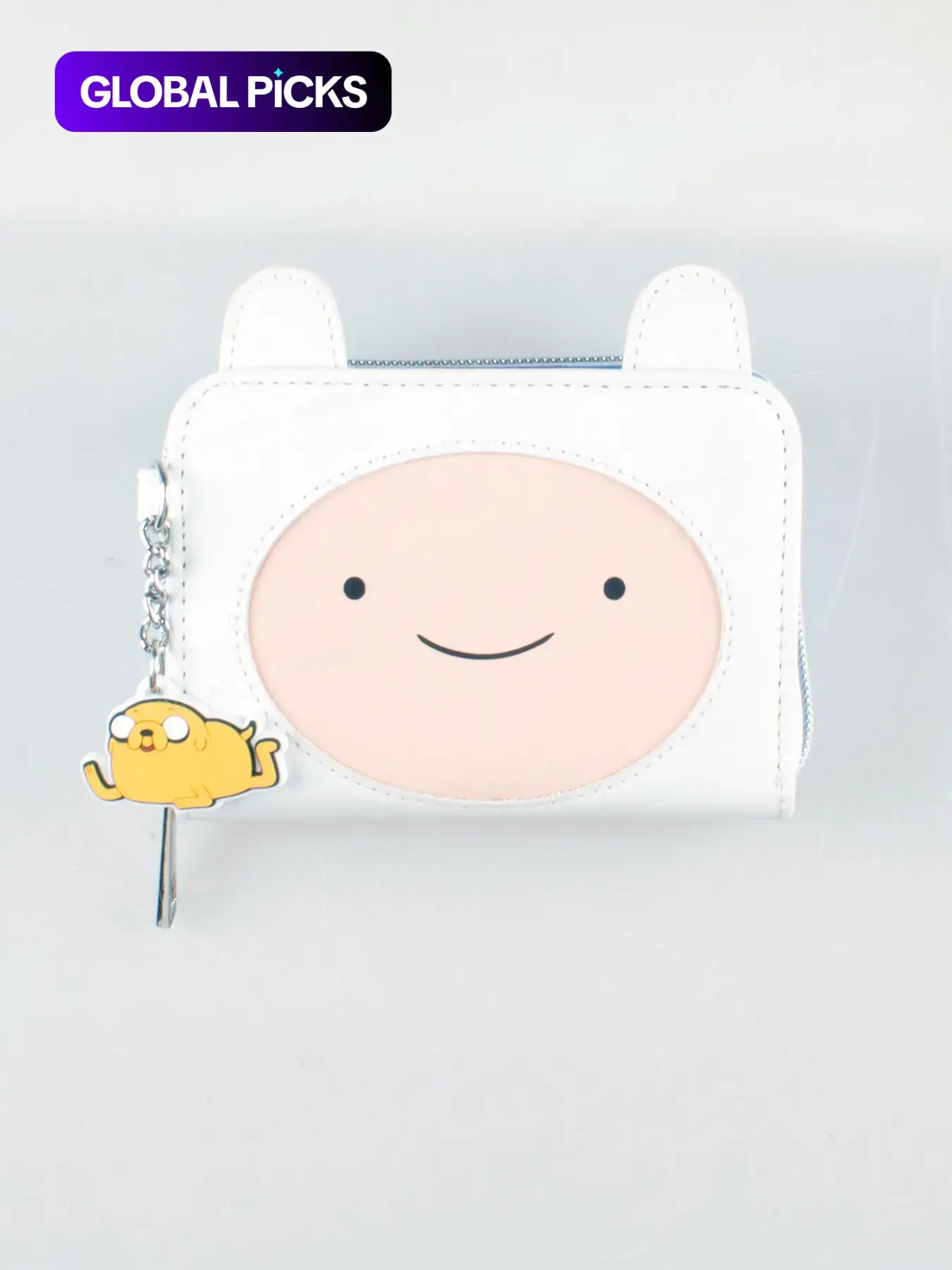 High-Quality Anime Three-Fold Zip Wallet, Fashionable Cartoon Design, PVC Leather, ID Window, Casual Style, All Seasons, Trifold Wallet #GLOBAL PICKS