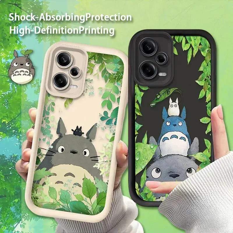 My Neighbor Totoro Phone Case for iPhone 17 16 15 14 13 12 11 Pro Max Plus 17Air And Samsung S26 S25 S24 S23 S22 S21 FE Plus Ultra Soft TPU Back Cover Protection Shockproof