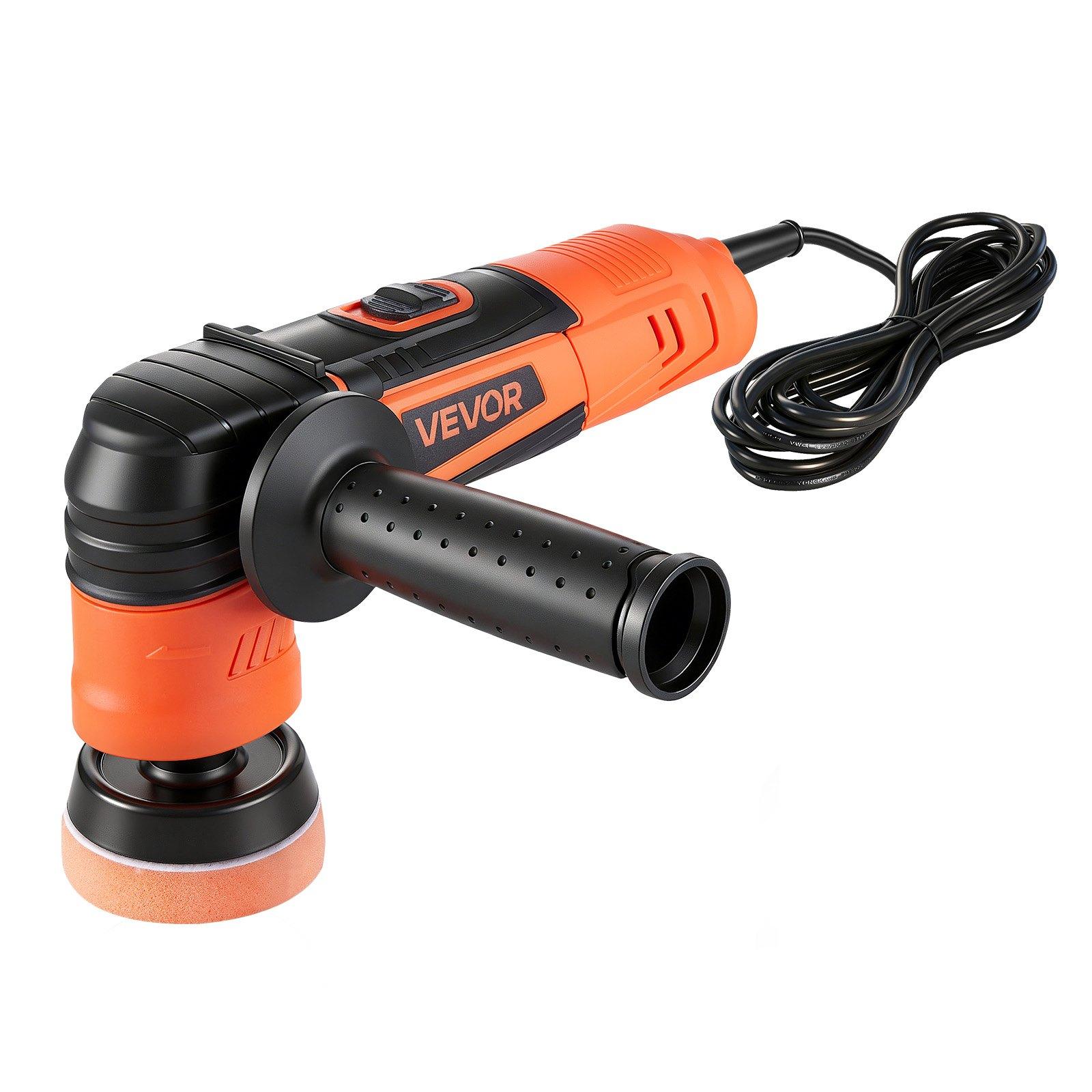 VEVOR Car Buffer Polisher, 1.2"/2"/3" Rotary Polisher Buffer, 600W 6 Variable Speeds 1000-4500RPM Car Polisher Waxer Kit for Cars Detailing, Waxing, Polishing, Scratch Removal VEVOR Car Buffer Polisher, 1.2"/2"/3" Rotary Polisher Buffer, 600W 6 Variable Speeds 1000-4500RPM Car Polisher Waxer Kit for Cars Detailing, Waxing, Polishing, Scratch Removal