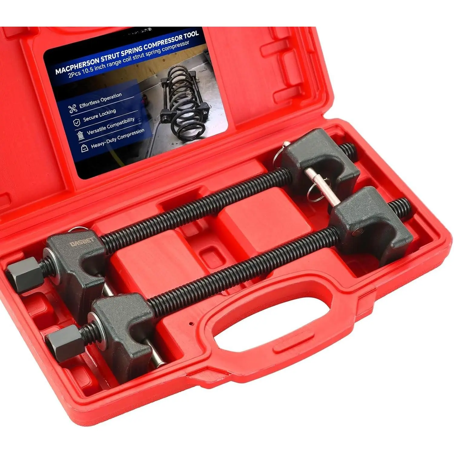 Macpherson Strut Spring Compressor Tool Kit 2 count