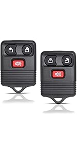 2 Key Fob Remote Replacement Fits for 1998-2016 Ford F150 F250 F350 Ranger Escape Explorer Focus E150 Expedition,Mazda,Lincoln MKZ MKX CWTWB1U345 CWTWB1U33 Keyless Entry Remote Control 2 Key Fob Remote Replacement Fits for 1998-2016 Ford F150 F250 F350 Ranger Escape Explorer Focus E150 Expedition,Mazda,Lincoln MKZ MKX CWTWB1U345 CWTWB1U33 Keyless Entry Remote Control