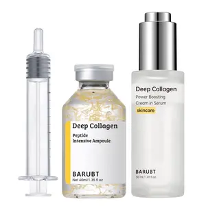 BARUBT Silk Collagen Polypeptide Ampoule Syringe Essence Repair Liquid Deep Collagen Silk A