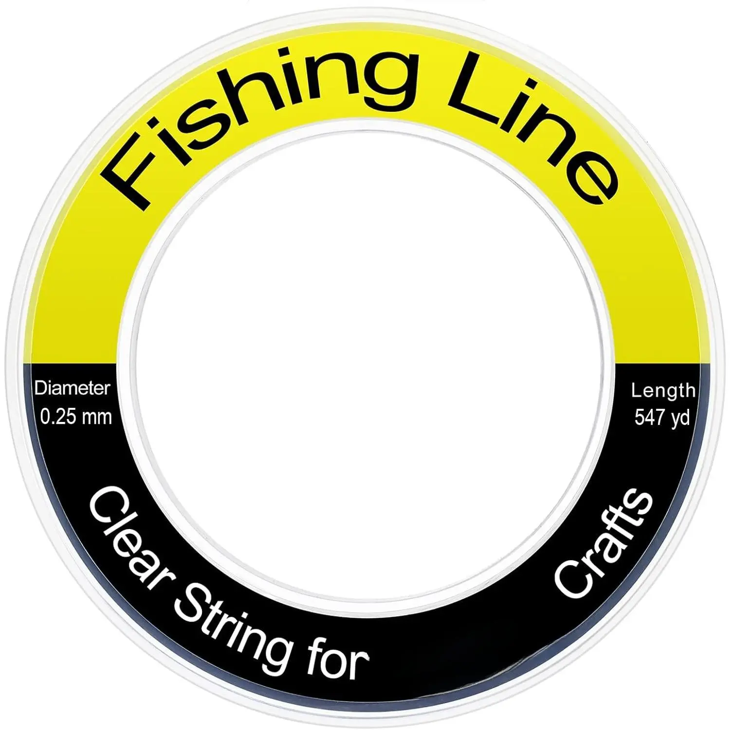 Fishing Line Wire, Clear Nylon String for Fishing  Balloon Crafts | 1640ft Monofilament Fishing Line, Clear Nylon Invisible String for Fishing  Balloon Garland Craft Indoor Outdoor