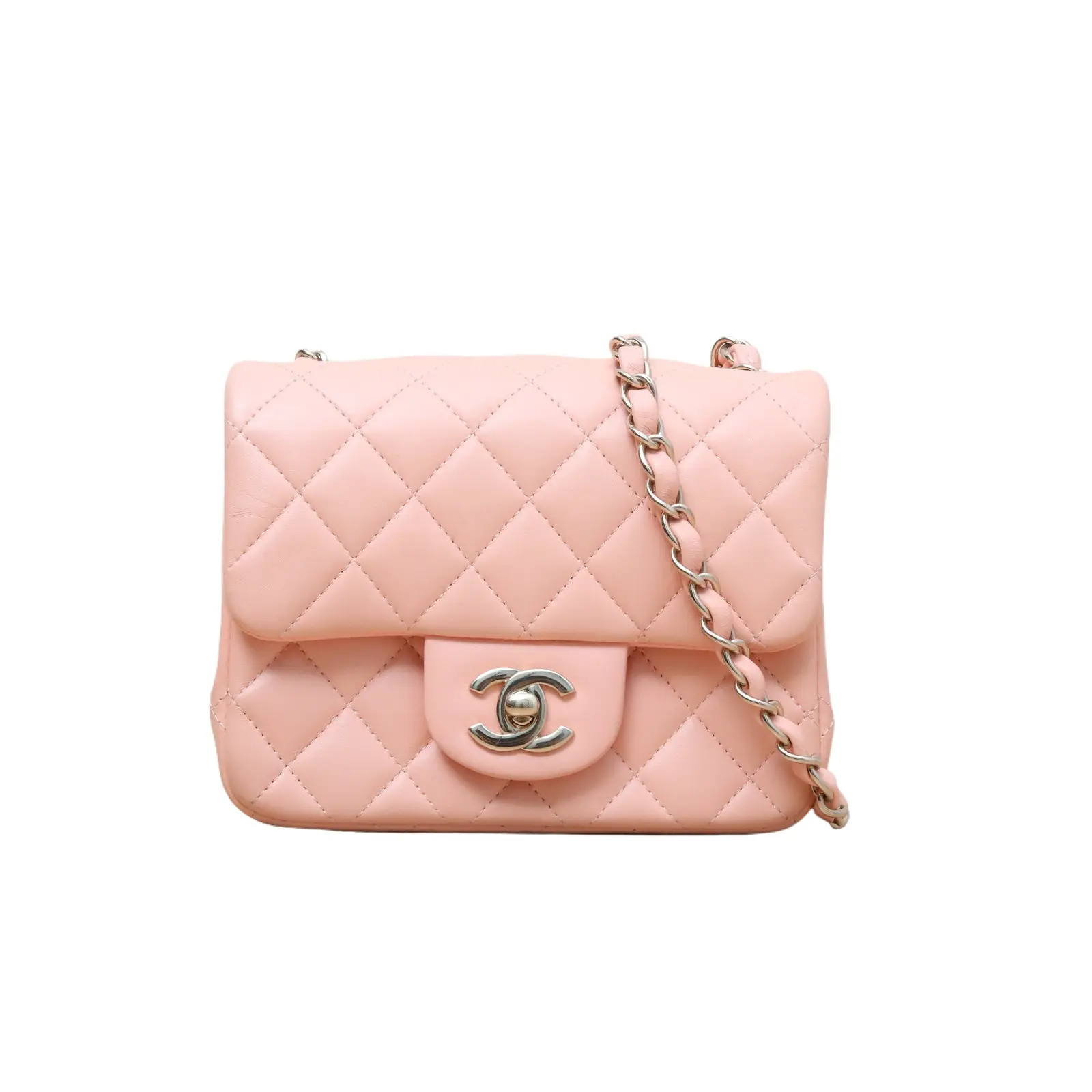 Pre-owned CHANEL CF Flap Bag, Square Mini, 17cm P235705113