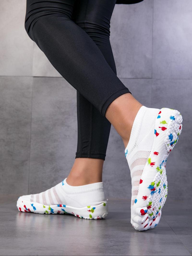 Unisex Ultra-light Slip-on Sneakers, Trendy, Anti-slip Barefoot Design for Running, Lightweight Walking Shoes