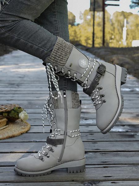 Women's High Heel Chelsea Boots, Fashionable Mid-Calf Design, Comfortable PU Leather & Rubber Sole, Perfect for Casual & Formal Wear, Thick Heeled Boots