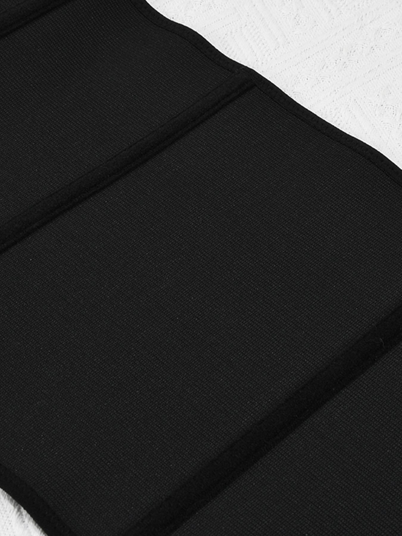 Women's Adjustable Hook & Eye Waist Trainer, Basic Solid Color Tummy Control Shaper for Daily Use, Back To School Fall Wear, Waist Cincher for Women, 2000s Wear Wear Para Brunch