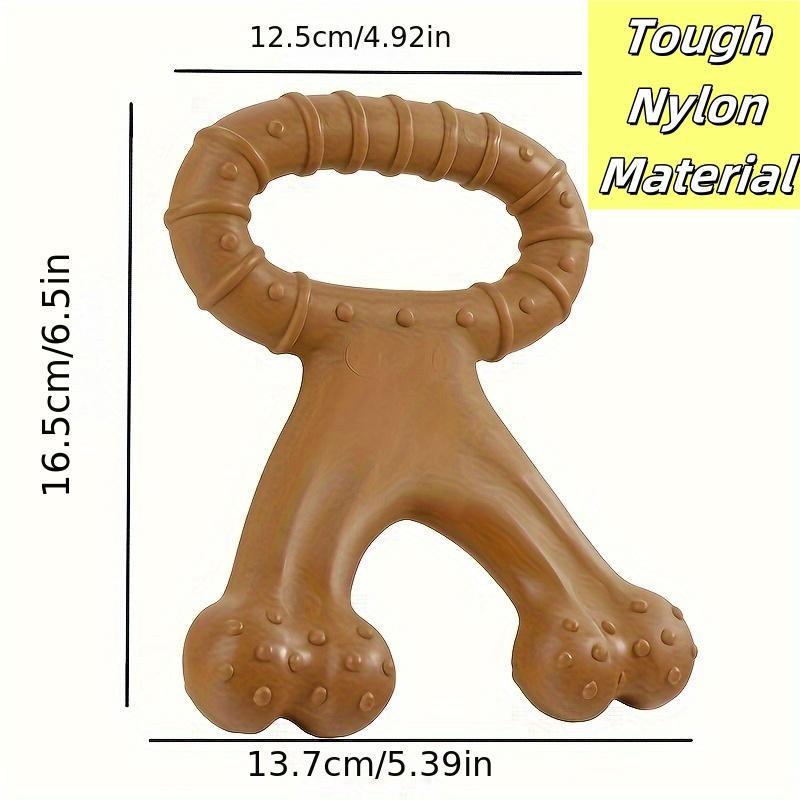 Gift for Pets, Dog Chew Toy, Durable Chew, Beef Flavor Indestructible Teeth Cleaning Toy, Interactive Dog Toy, Suitable for Small, Medium, Large, Extra Large Dogs
