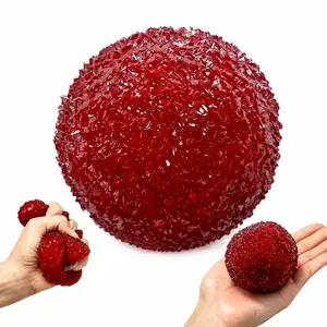 Crunchy Bayberry Squishy Toy| Crystal Slushy Stress Ball, Highly Satisfying Sensory Fidget Toy for Calming Anxiety Relief, Oddly Satisfying Gift