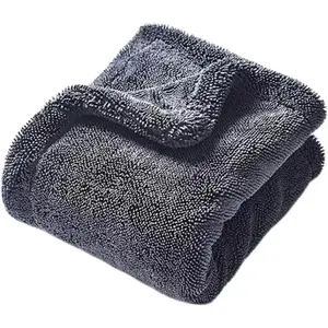 Ultra Absorbent Microfiber Drying Towel, 24"x63" Extra Large Twisted Loop (1400 GSM) for Cars & Trucks, Automotive Beauty Industry Use, Washable for Kitchen Countertops, Bathrooms & Shower Rooms, No Streaks/Scratches/Water Spots, Maximum Coverage