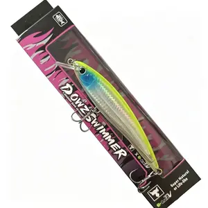 Large brand replica version, popular, 1pcs, lure fake bait submerged in water, large sequins, Mino biomimetic hard bait, pencil lure lure, hover ultra far throw Mino fake bait