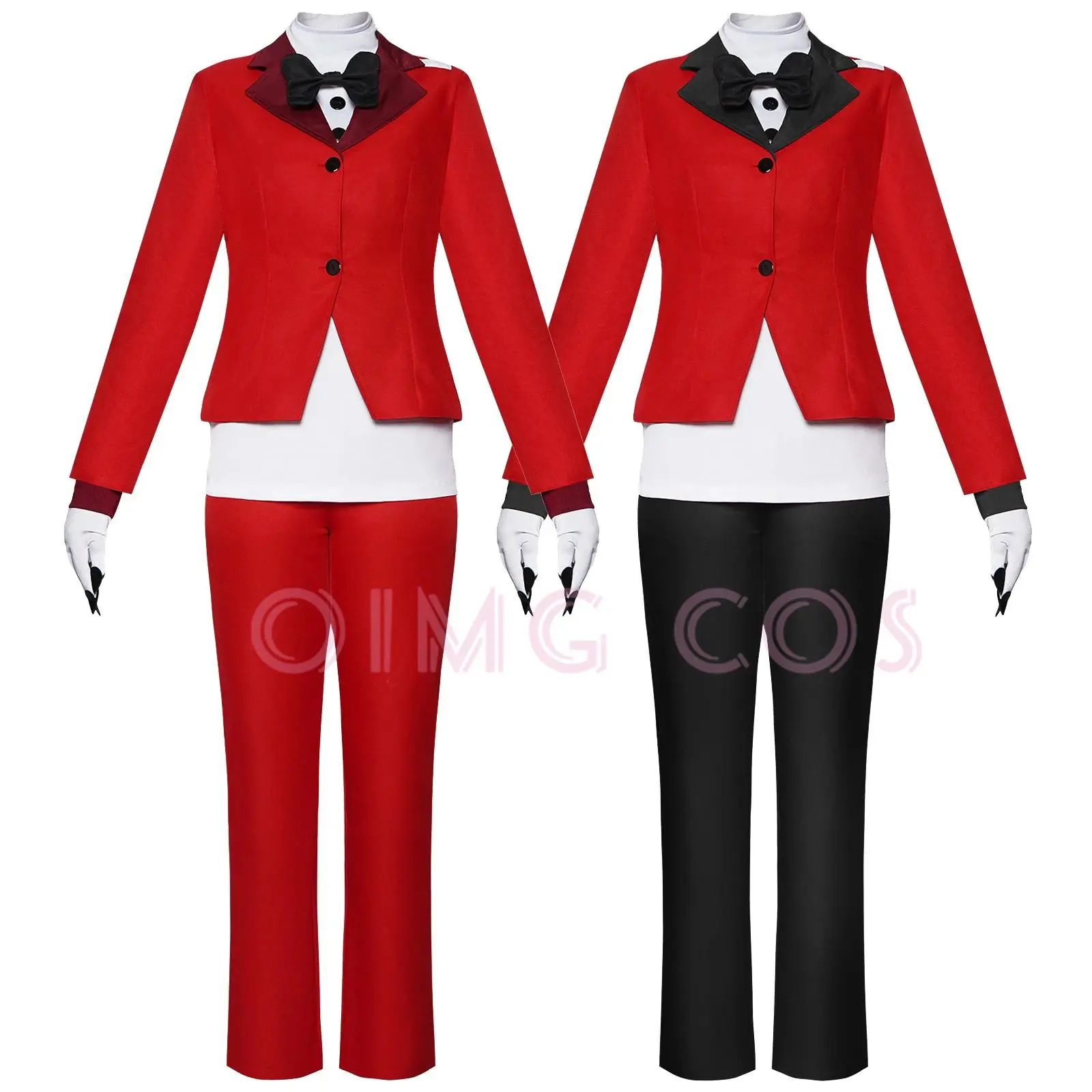 Charlie Morningstar Hotel Cosplay Uniform Costume Men's Suit Role Playing for Halloween Party