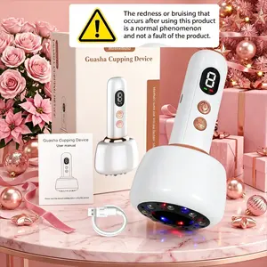 Two-In-One Cupping and Gua Sha Device, Electric Cupping Machine, Adjustable Vacuum Suction, Manual Massage Tool for Therapy